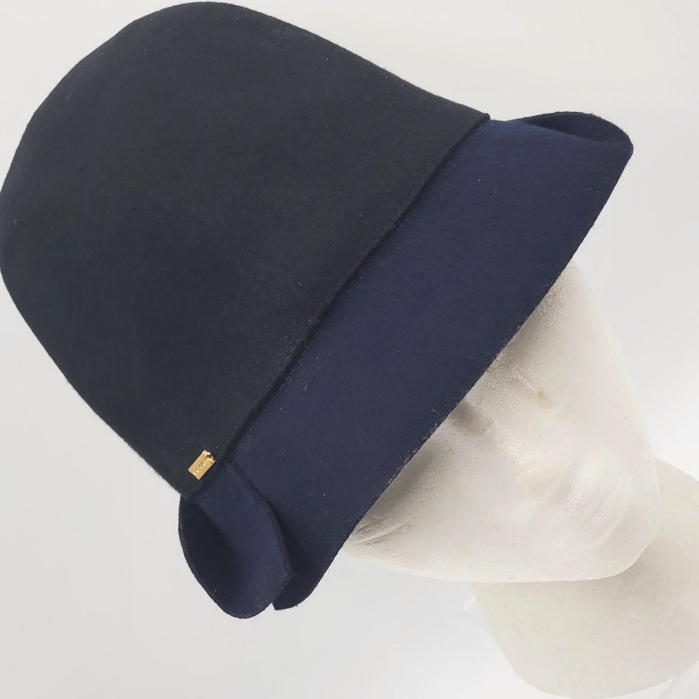 Vince Camuto 2-Tone Wool Cloche